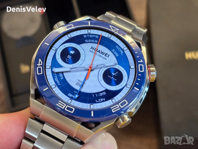 Huawei Watch Ultimate Voyage Blue, снимка 6 - Смарт часовници - 53959858