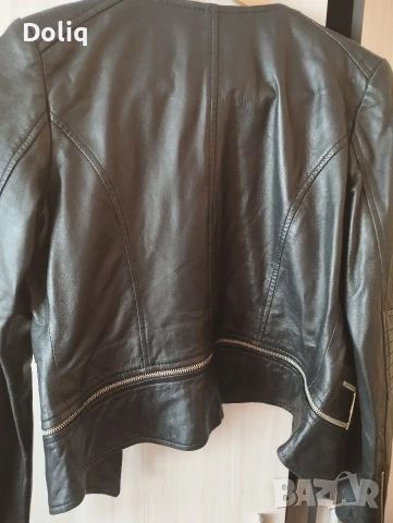 Дамско яке от естествена кожа Max