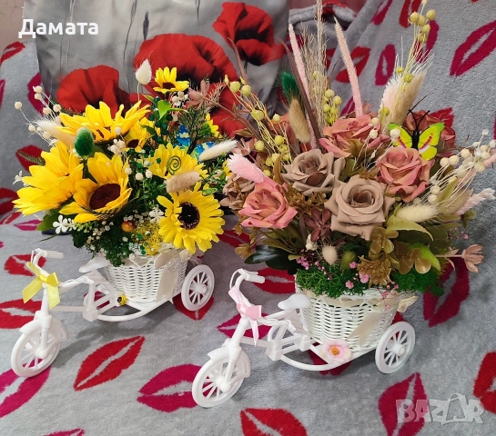 Великденски и пролетни декорации- венци и др. , снимка 16 - Декорация за дома - 40102344