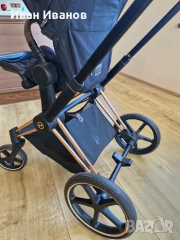 Бебешка количка Cybex Priam 4 + зимен чувал