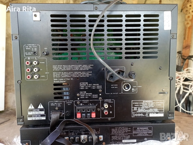 Усилвател.PIONER PL-Z91, снимка 2 - Ресийвъри, усилватели, смесителни пултове - 53881336