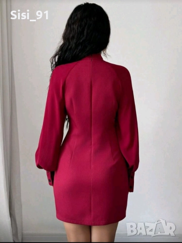 Нова рокля с панделка , снимка 3 - Рокли - 52830557