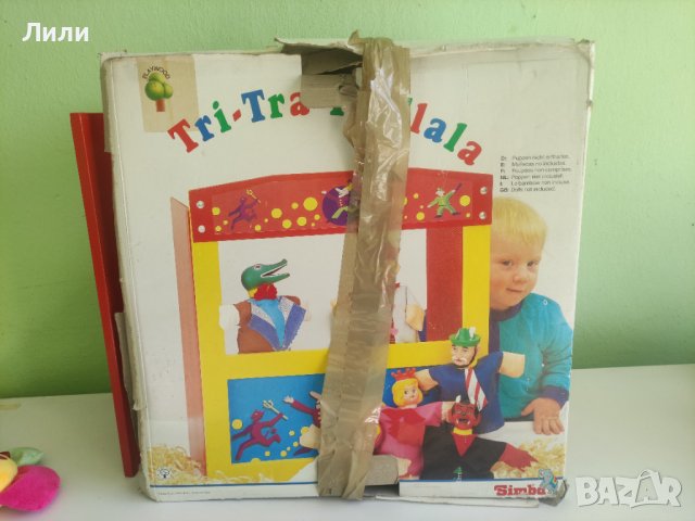 Дървен куклен театър , снимка 2 - Образователни игри - 42790505
