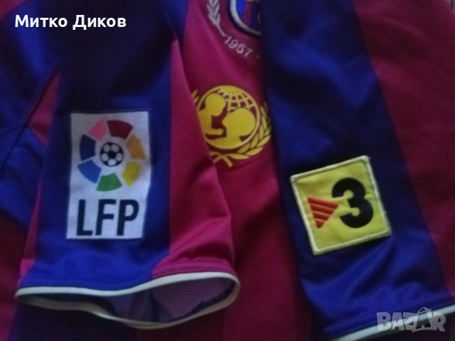 Барселона футболна тениска Найк №19 Меси ?007 г размер ХЛ, снимка 5 - Футбол - 51771087