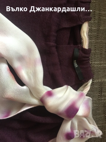 Дамски топ в бордо Hugo Boss, снимка 7 - Корсети, бюстиета, топове - 53120730