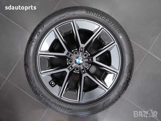 Като нови 18” Джанти BMW Style 854 Гуми BMW i4 G26 G20 G21 G22 G23, снимка 2 - Гуми и джанти - 51595567