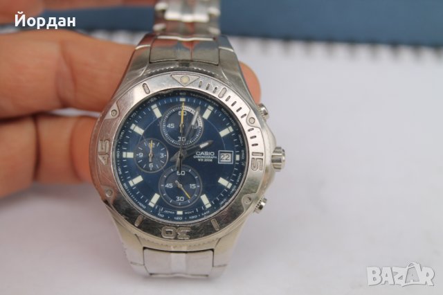 Часовник ''Casio chronograph wr200 m'' 43 мм, снимка 9 - Мъжки - 38687009