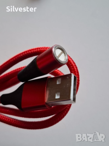 USB магнитни кабели за зареждане на телефон, 1 и 3м., снимка 9 - USB кабели - 47207940