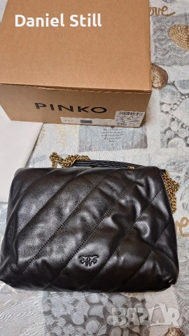 Дамска оригинална чанта Pinko Love Puff Maxi, снимка 7 - Чанти - 53128302