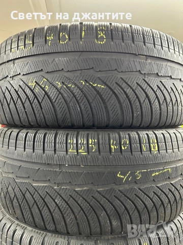 Гуми 225/40/18 Michelin Зимни 4 броя, снимка 3 - Гуми и джанти - 52789211