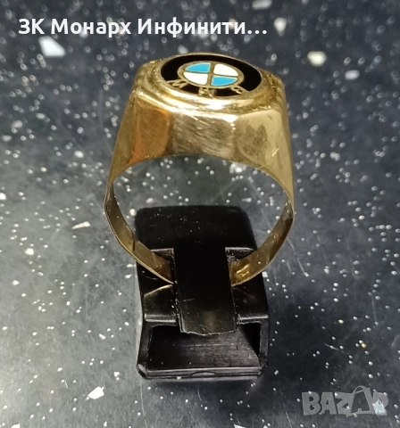 Златен Пръстен/585/, снимка 4 - Пръстени - 52515306