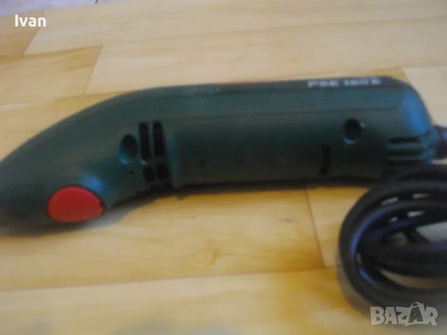 ШВЕЙЦАРСКО ОРИГИНАЛНО ЕЛ. ДЛЕТО МАШИНА ШАБЪР С 3 СКОРОСТИ 180 ВАТА BOSCH  PSE180E 2003г. за стъргане, снимка 10 - Други инструменти - 55710659