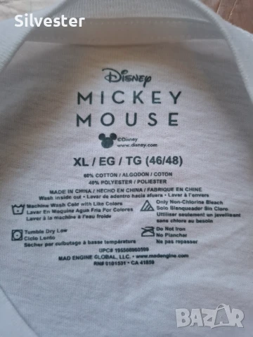 Мъжка блуза Disney Mickey Mouse, размер  XL, снимка 3 - Блузи с дълъг ръкав и пуловери - 51020852