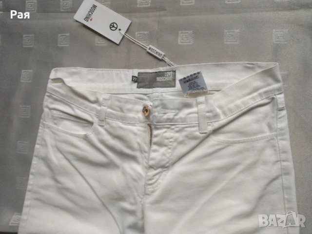 Дамски 7/8 дънки moschino love, снимка 3 - Дънки - 50778355