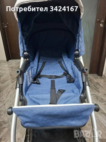 Бебешка количка Bebetto, снимка 6 - Детски колички - 53888550