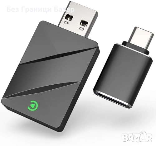 Нов Безжичен CarPlay/Android Auto донгъл с 5GHz Wi-Fi и авто свързване
