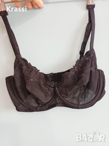 La perla черен сутиен 80 B, снимка 5 - Бельо - 52771203