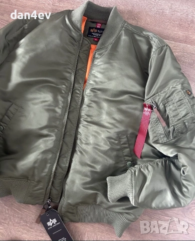 Бомбър яке Alpha Industries MA-1 VF 59 Bomber, снимка 5 - Якета - 54196621