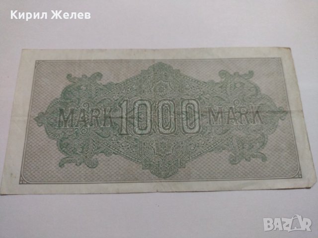 Райх банкнота - Германия - 1000 марки / 1922 година - 17942, снимка 7 - Нумизматика и бонистика - 31024649