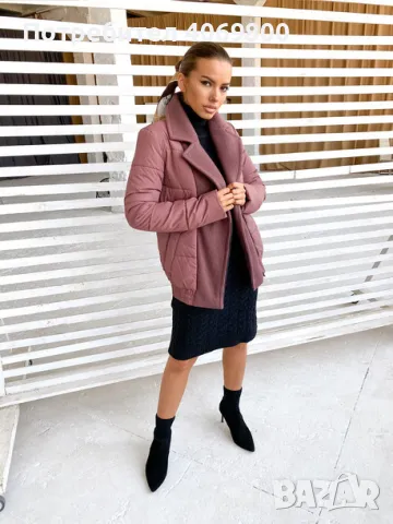 Яке в цвят визон, снимка 7 - Якета - 49025917