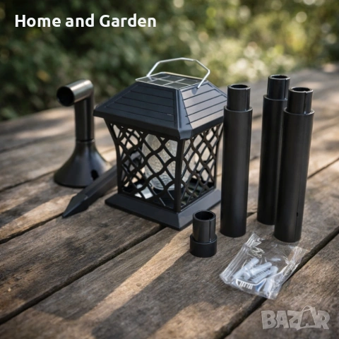 Многофункционална соларна лампа XF-1012A – осветление + защита от насекоми 🦟☀️, снимка 6 - Соларни лампи - 53936620