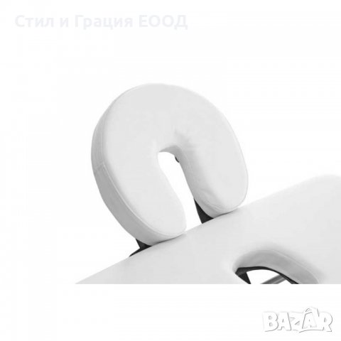 Преносима кушетка FMA 306A - бяла, снимка 4 - Кушетки - 40189986
