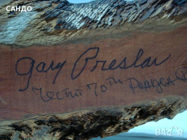 Изящна дървена скулптура "ГОРСКИ ДУХ " дърворезба САЩ, снимка 7 - Статуетки - 39021483