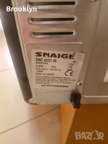Продава се мини фурна Snaige, снимка 8 - Печки, фурни - 56292952