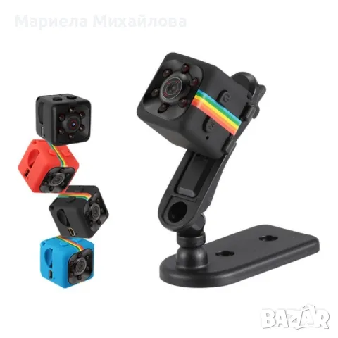 Удароустойчива мини екшън камера с HD резолюция и сензор за движение, снимка 13 - Чанти, стативи, аксесоари - 47720367