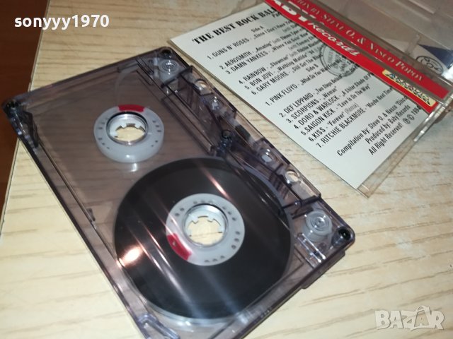 THE BEST ROCK BALLADS-КАСЕТА 0611231058, снимка 12 - Аудио касети - 42873022