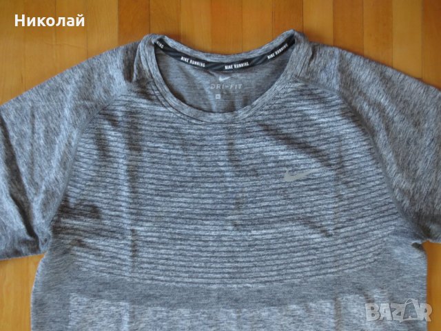 Nike Dri-Fit Knit Short Sleev, снимка 4 - Тениски - 29508504