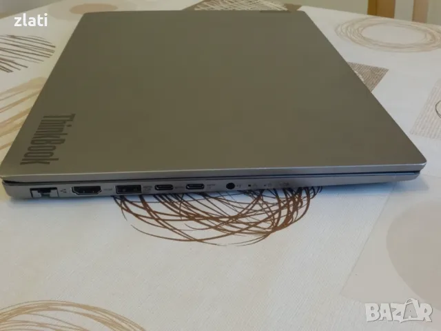 Мощен лаптоп Lenovo ThinkBook 14-1IL 14" i7-1065G7/RAM 16GB/SSD 512GB NVMe с лиценз Windows 11 Pro, снимка 6 - Лаптопи за работа - 49491474