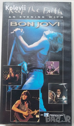 VHS Bon Jovi "Keep The Faith" 1993