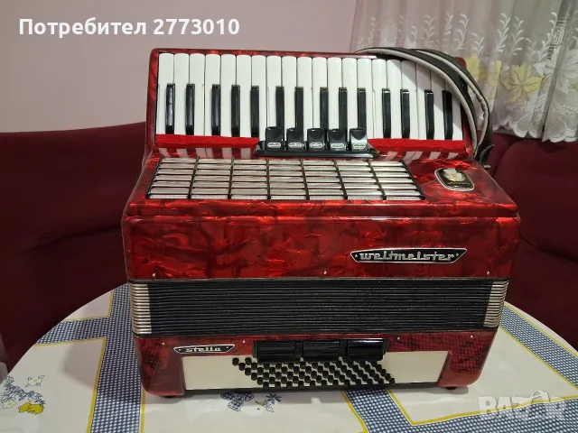 Велтмайстер Стела 72баса, снимка 8 - Акордеони - 55975057