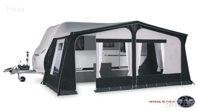 ЧИСТО НОВ! Форселт за каравана Dorema StarCamp Tourer. Размер N:17 (1050-1075)см  , снимка 6 - Палатки - 51195631