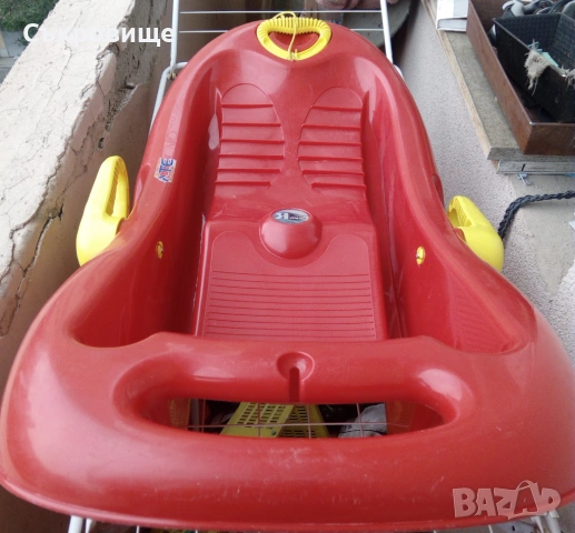 Детска шейна Snow Flipper Deluxe със спирачки, снимка 3 - Зимни спортове - 53323035