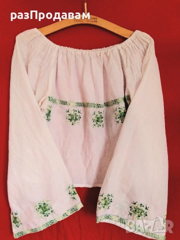 Блуза с Бродерия за Носия ~ Шевици, снимка 4 - Блузи с дълъг ръкав и пуловери - 54361840