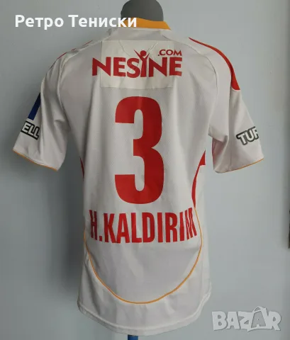 Тениска Kayserispor — Гостуващ (Kaldirim #3) adidas — Мъже размер M Бяло (сезон 2012)