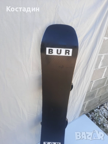 Сноуборд 149см. BURTON CUSTOM EXPERIENCE WIDE  CAMBER с автомати, снимка 8 - Зимни спортове - 52567237