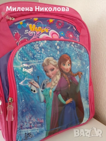 Раница Леденото кралство, снимка 4 - Раници - 51554387