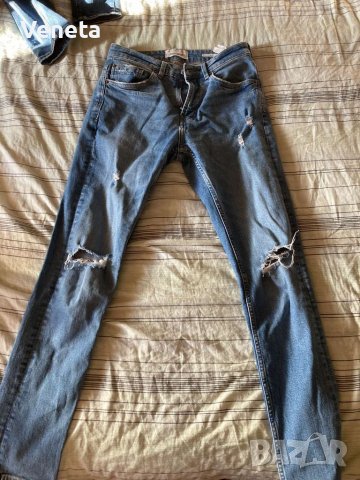 Мъжки дънки Pull & Bear, 38 размер, снимка 7 - Дънки - 37910389