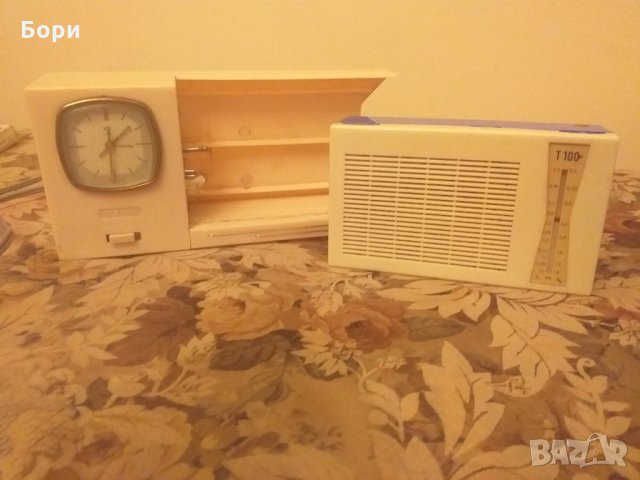 VEB  STERN TZ 10  T 100 Часовник с радио, снимка 2 - Радиокасетофони, транзистори - 29186586