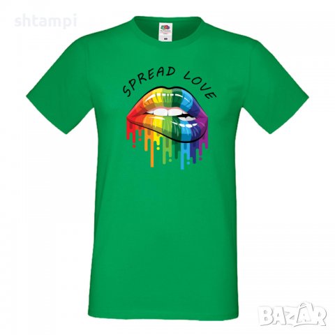 Мъжка тениска Spread Love Прайд,Празник.Повод,Изненада, снимка 2 - Тениски - 37105309