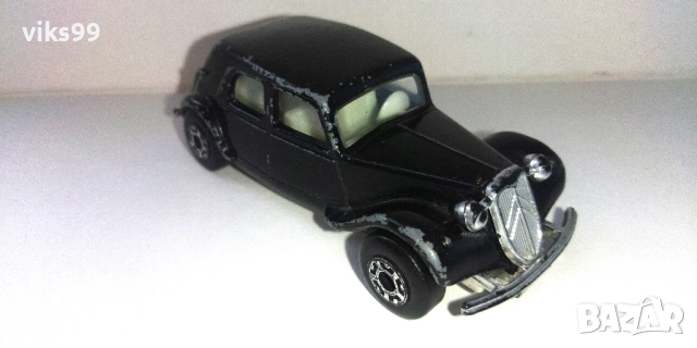 Matchbox Citroen 15CV, 1983, Black, Made In England, снимка 6 - Колекции - 52638682