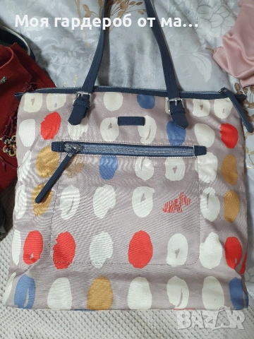 Чанта Radley цветна .Лондон , снимка 5 - Чанти - 54282608