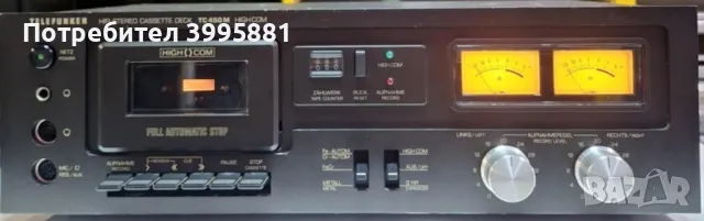 Класически /винтидж/дек Telefunken
mod.TC 450M High Com

, снимка 1