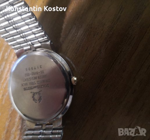 Мъжки елегантен швейцарски часовник!!!  TITUS Механизъм ЕТА 955.414, снимка 3 - Мъжки - 37088563
