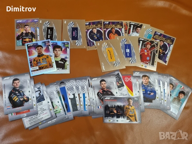 50 карти Topps Formula 1 2025/2026г