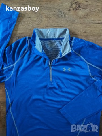 Under Armour ColdGear Long Sleeve 1/4 Zip - страхотна мъжка блуза , снимка 3 - Спортни дрехи, екипи - 40762212