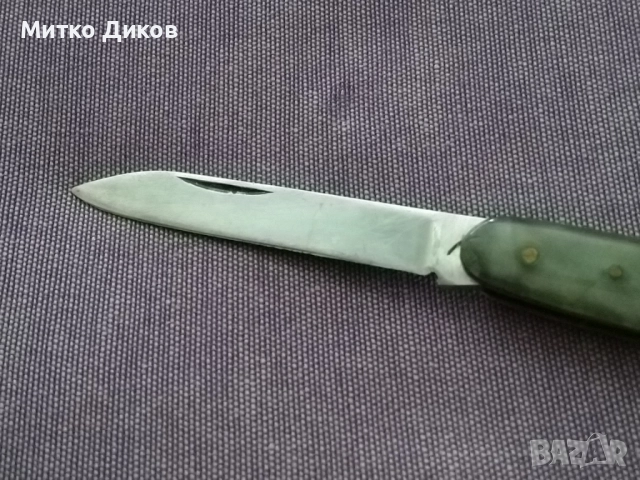 Сърп и чук джобно ножче от соца седеф №9, снимка 4 - Ножове - 51771012